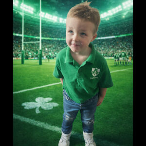 Ireland Rugby Style Polo - Embroidered Kids