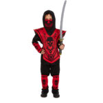 Ninja Red Child Costume