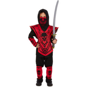 Ninja Red Child Costume