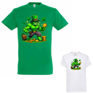 Hulk St Patrick's Day Kids T-Shirt