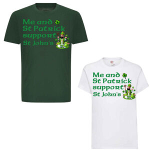 Me and St Patrick Support St John's - Gaelic