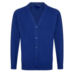 Plain Royal Blue Cardigan