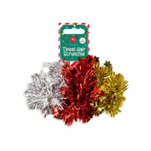 Tinsel Scrunchies - 3 Pack