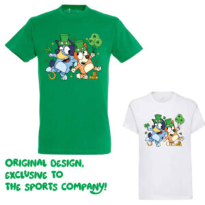 Bluey St Patrick's Day Kids T-Shirt
