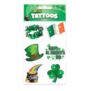 Irish St Patrick's Day Temporary Tattoos