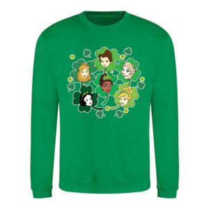 Princess St Patrick's Day Kids Sweatshirt
