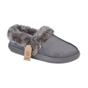 Jo & Joe Avery Charcoal Slippers
