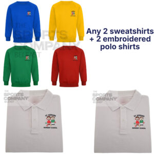 St Kieran's Nursery Uniform Savings Bundle - Embroidered Polos