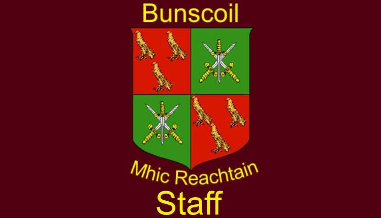Bunscoil Mhic Reachtain Staff