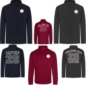 Finden + Hales 1/4 Zip Tracksuit Top - Adults & Kids Sizes