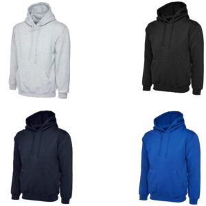 Uneek Heavyweight Cotton Hoodie - Adults Sizes Only